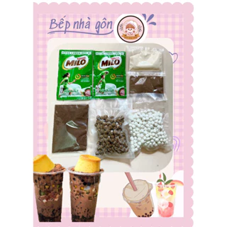 Set nguyên liệu milo dầm 5-7Ly