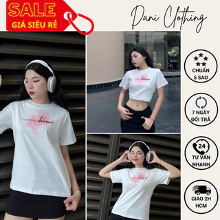 Áo babytee derose chất đẹp, áo baby tee size S và M - A2U