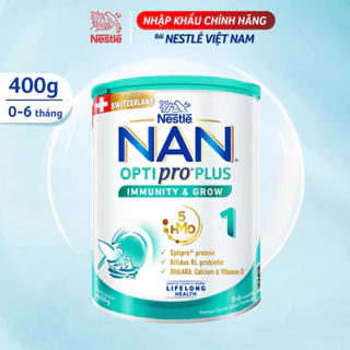 Sữa NAN OPTIPRO Plus HMO 1 400g [HSD Mới nhất]