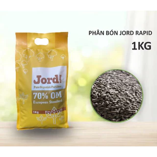 Phân Hữu Cơ JORD RAPID, SX tại Nhật Bản, Dạng Viên Bón Được Cho Mọi Loại Cây Trồng, Rau, Củ, Quả bịch 1kg