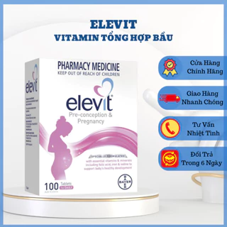 Vitamin Tổng hợp bầu Elevit Hộp 100 viên