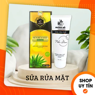 [Chính Hãng] Sữa Rửa Mặt Nha Đam Huỳnh Đỗ Cosmetics Giúp Sạch Da Ngừa Mụn