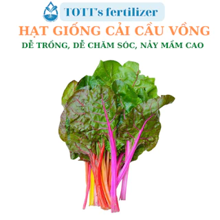 Hạt giống Cải cầu vồng đa sắc dễ trồng TOTT's fertilizer