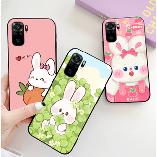 Ốp lưng Xiaomi redmi note 10 / note 10s 4g / note 10 pro / mi note 10 lite in hình thỏ trắng cute dễ thương