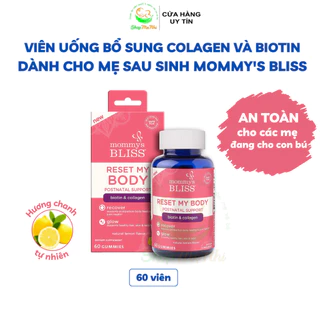 Kẹo vitamin cung cấp collagen và biotin cho mẹ sau sinh Mommy's Bliss Postnatal Support 60 viên