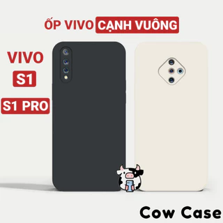 Ốp lưng Vivo S1 Pro, S1, 1920 viền vuông Cowcase | Vỏ điện thoại cặp đôi Vi vo bảo vệ camera toàn diện TRON