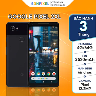 Điện Thoại Google Pixel 2 XL SnapDragon 835 4GB/64Gb GG Pixel 2xl Likenew Chơi Game Tốt Chính Hãng Cũ Giá Rẻ