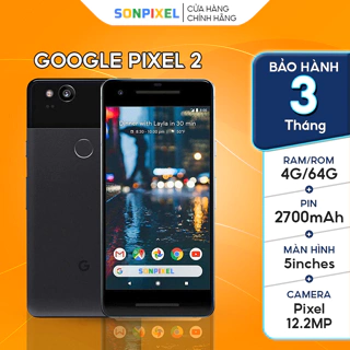 Điện Thoại GG Google Pixel 2 SnapDragon 835 4GB/64Gb Likenew Chơi Game Tốt Chính Hãng Cũ Giá Rẻ. Sơn Pixel
