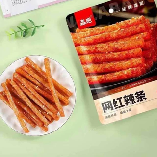 Tăm cay Xiang, que cay tẩm vị gói 65g đồ ăn vặt Hà My