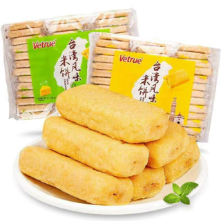 Bánh gạo cuộn phô mai Vetrue gói 320gr đồ ăn vặt Hà My