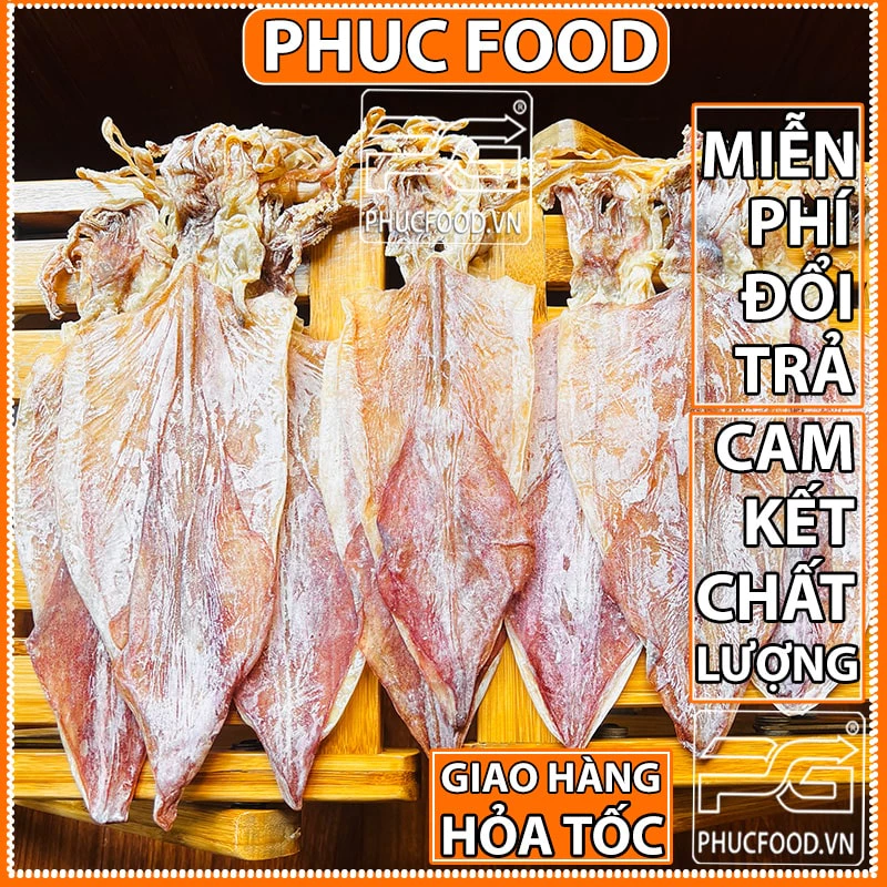 Mực khô loại 1 to ngon bán giá gốc chuẩn hàng câu 12 -15 con/ 1kg cát bà vân đồn Bao Chất Lượng