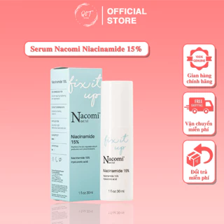 Serum Nacomi Niacinamide 15% Giảm Mụn Mờ Thâm Cải Thiện Trắng Da Cấp ẩm Xây Dựng Rào Bảo Vệ Làn Da