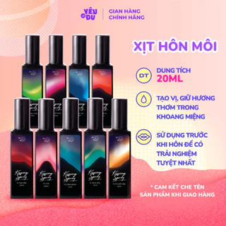 Xịt Thơm Miệng Kissing Spray Loli & The Wolf On Hương Trái Cây Bạc Hà Chai 20ml