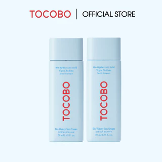 Bộ 2 Sữa Chống Nắng Dưỡng Ẩm Tocobo Bio Watery Sun Cream SPF50+ PA++++