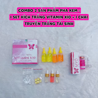 [Chính Hãng] Set Kích Trắng Vitamin X10 Myô💯