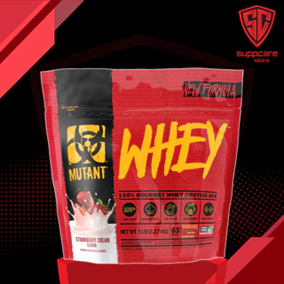 Sữa Tăng Cơ Bổ Sung Protein | MUTANT WHEY PROTEIN [5 LB - 10 LB] | Chính Hãng - SUPPCARE