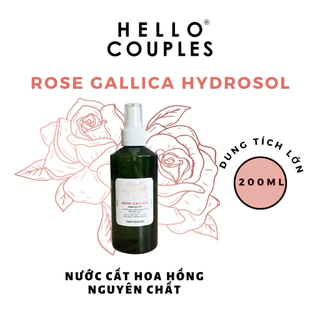 Nước cất hoa hồng nguyên chất Rose Gallica Hydrosol Handmade