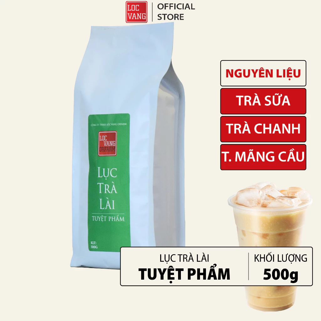 Lục Trà Lài, Lục Trà Nhài Nguyên Liệu Làm Trà Sữa Trân Châu Đường Đen Tự Pha Trà Thái Xanh Thái Đỏ 500g