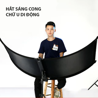 HẮT SÁNG CONG 100CM HỖ TRỢ CHỤP CHÂN DUNG CHUYÊN NGHIỆP(CHÍNH HÃNG) PHOTOFUL