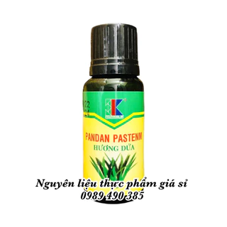 Hương lá dứa có màu (pandan pastenm) hiệu 3K chai 20ml - Date xa - Sỉ giá tốt