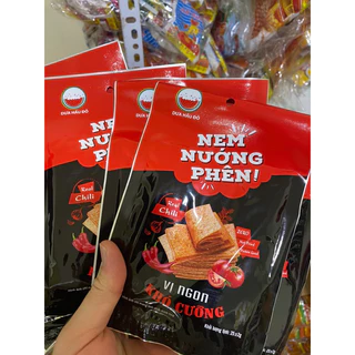 sỉ 1 bịch 30 Snack Nem Nướng Phên thương hiệu Dưa Hấu Đỏ