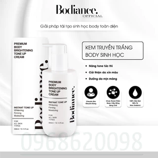 Kem dưỡng trắng body Bodiance, trắng xinh tự nhiên bất tông không tưởng  300ml