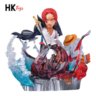 Mô Hình OnePiece Tứ Hoàng Shank chiến đấu cao 12cm , figure OnePiece , Có hộp màu - HKTOYS