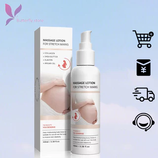 🦋giảm giá🦋Kem dưỡng trị rạn da QEM 100ml Dự phòng cho phụ nữ có thai, khắc phục rạn da