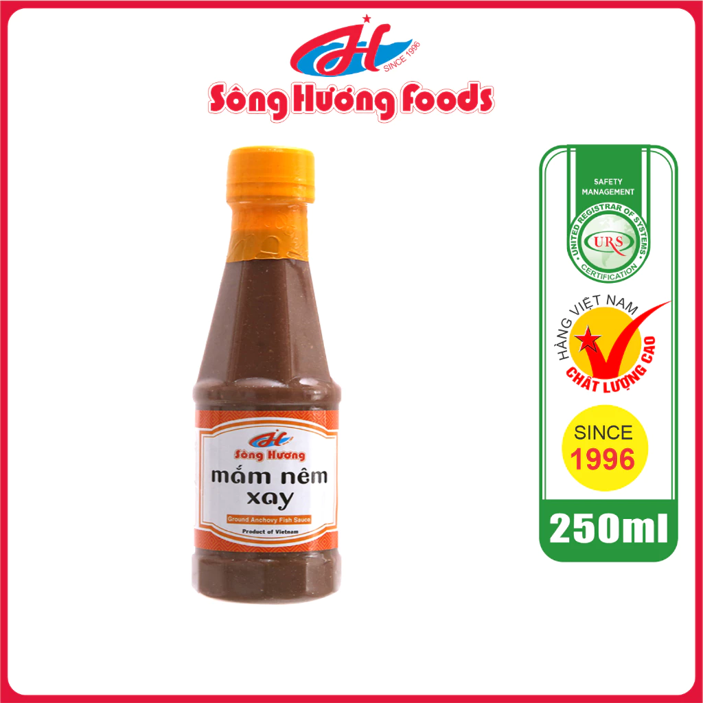 Mắm Nêm Xay Sông Hương Foods Chai 250ml - Chấm gỏi cuốn, bún , thịt luộc , tốt tiêu hóa