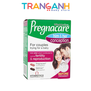 Viên uống hỗ trợ tăng khả năng thụ thai Pregnacare Him & Her Conception