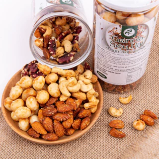 500GRAM GRANOLA KHÔNG YẾN MẠCH, KHÔNG TRÁI CÂY, KHÔNG BÍ XANH