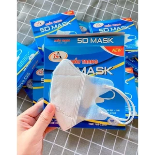 Khẩu Trang 5D Mask   Famapro Nam Anh ( Màu Trắng) - 686