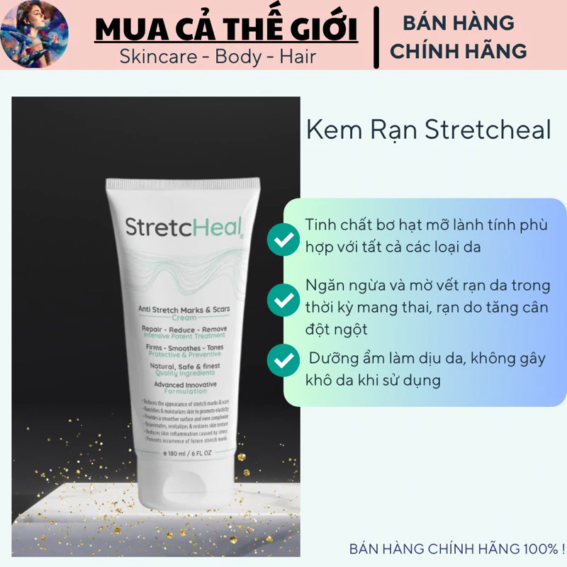 Kem rạn da StretcHeal Mỹ