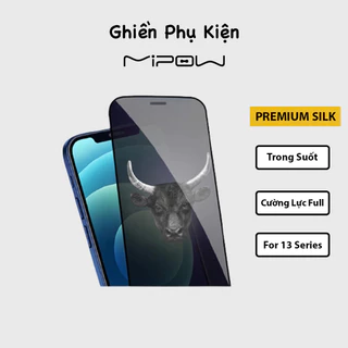 Kính Cường Lực Mipow Kingbull Premium HD 2.7D Dành Cho iPhone 13/13PRO/13PROMAX