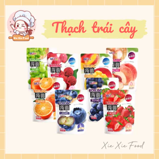 Thạch trái cây thạch thủy tinh nhiều vị