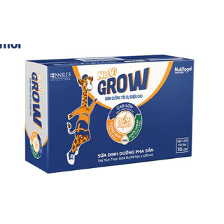 Thùng 48 Hộp Sữa Bột Pha Sẵn NUVI GROW 180ml.