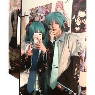 [Order] sẵn  vocaloid Hatsune Miku Cosplay trang phục hoá Trang Hatsune Miku ver Nam cos Hatsune Miku male