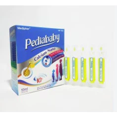 Pediababy Calcium Nano Kid Bổ Sung Canxi (20 ống/ hộp)