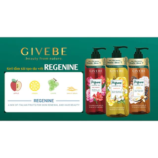 Sữa tắm GIVEBE 700ml Thơm Hương Nước Hoa Ý