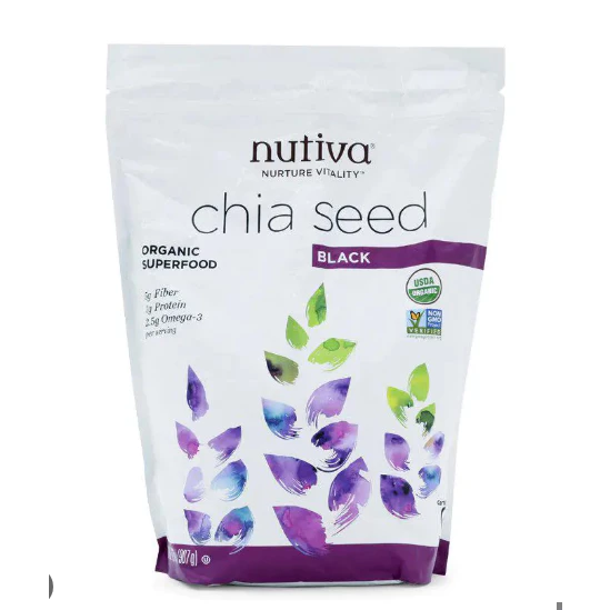 Hạt Chia SEED trắng NUTIVA 340g