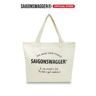 Túi tote túi đeo vai SAIGONSWAGGER® chất liệu canvas WANDERLUST TOTE BAG