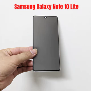 Kính cường lực full màn hình chống nhìn trộm Samsung Note 10 Lite (Privacy)