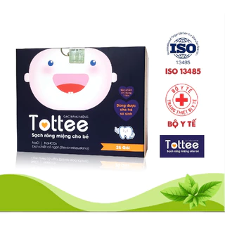 Gạc răng miệng Tottee (25 gói/hộp)