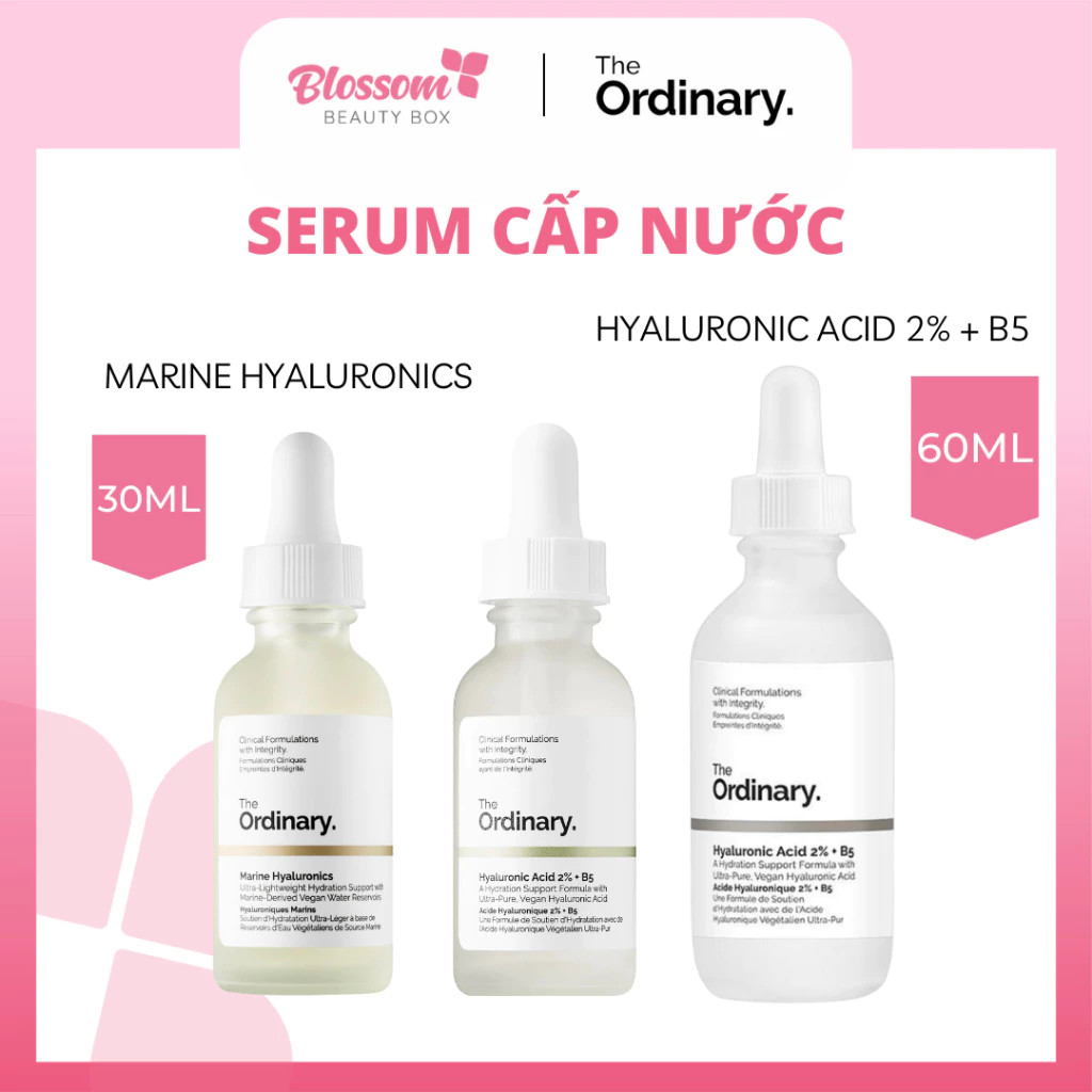 Serum tinh chất cấp nước và phục hồi da The ordinary - Hyaluronic Acid 2% HA + B5