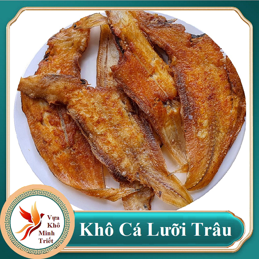 Khô Cá Lưỡi Trâu Cà Mau- Chiên giòn xuất sắc- đặc sản miền tây- Vựa Khô Minh Triết
