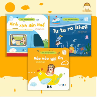 Sách Đọc To 3 Dễ - Bộ Việt Nam Quê Mình 3 cuốn thơ cho bé 0-6 tuổi