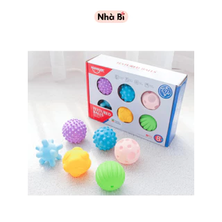 Đồ chơi bóng gai soft ball cho trẻ sơ sinh và trẻ nhỏ phát triển cảm quan - Huanger HE0207