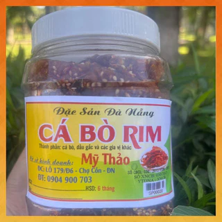 CÁ BÒ RIM ĂN LIỀN - Đảm bảo ăn là nghiền, hàng chất lượng-  ĐẶC SẢN ĐÀ NẴNG HỘP 500G