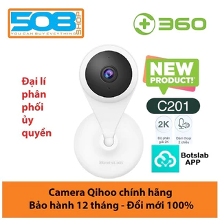 [MẪU 2023] CAMERA QUAN SÁT IP WIFI QIHOO 360 C201 BOTSLAP 2K (2304 x 1296) -  (PHIÊN BẢN QUỐC TẾ)