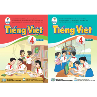 Sách - Combo Tiếng Việt lớp 4 Sách Giáo Khoa Và Bài Tập Kèm Set Thời Khoá Biểu Và Nhãn Vở